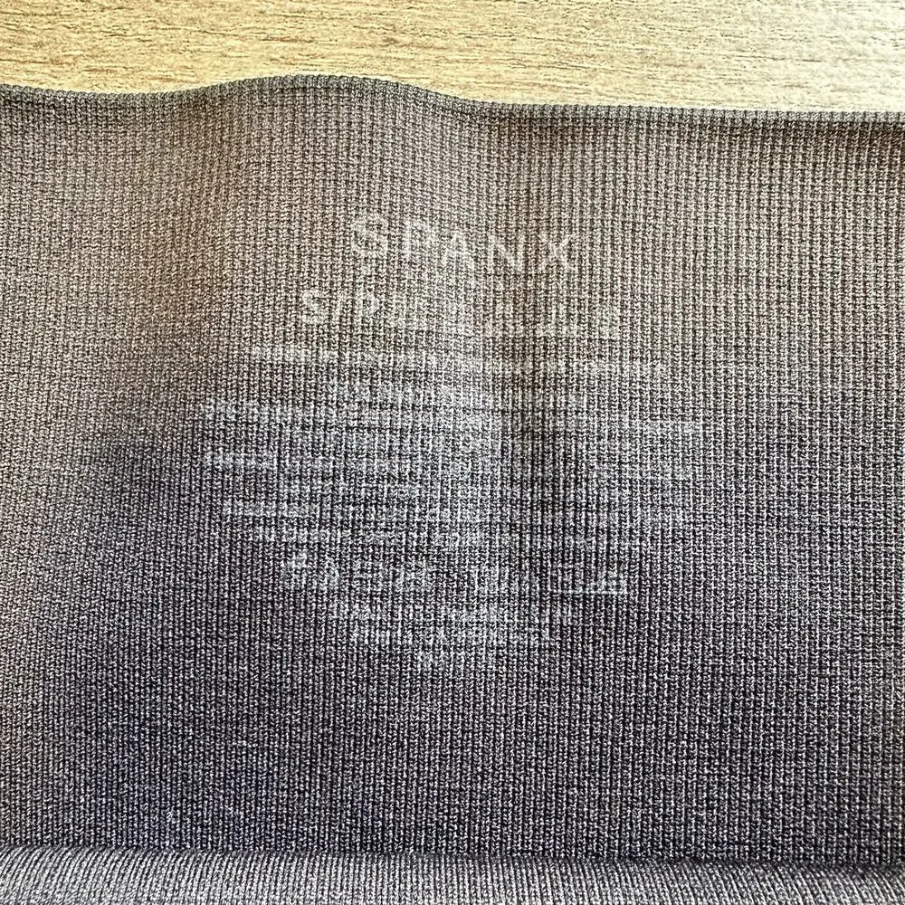 Spanx Seamless Leggings Dark Leopard Small